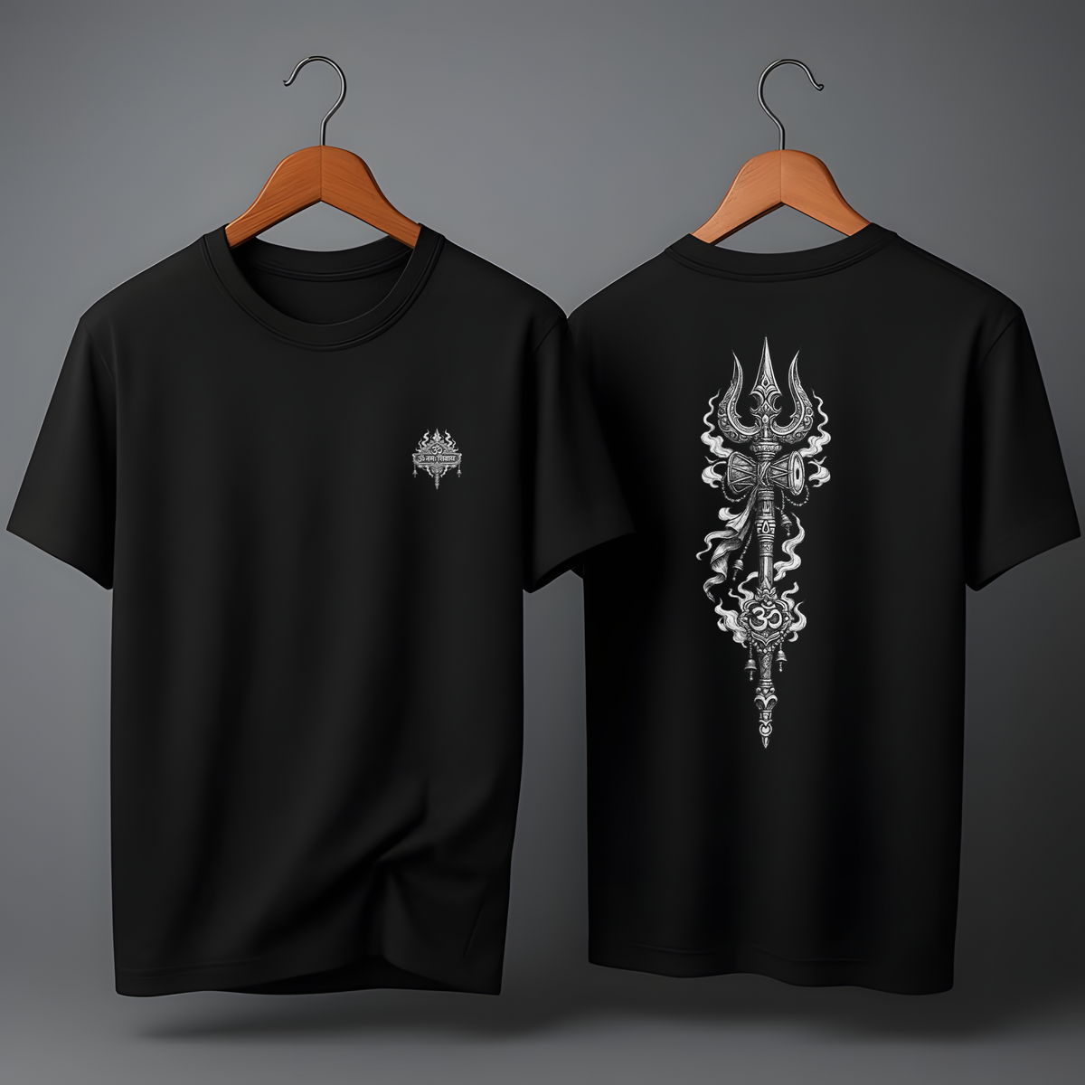 Mahadev Trishul-Oversized T-Shirt