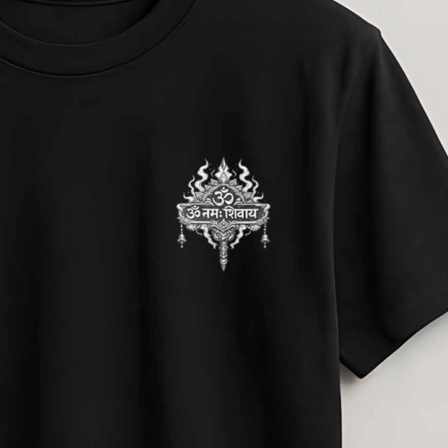 Mahadev Trishul-Oversized T-Shirt