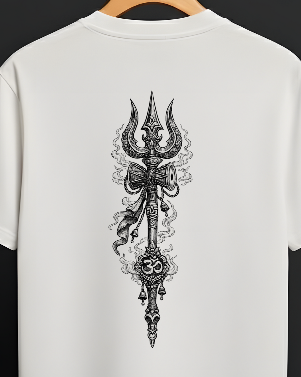 Mahadev Trishul-Oversized T-Shirt