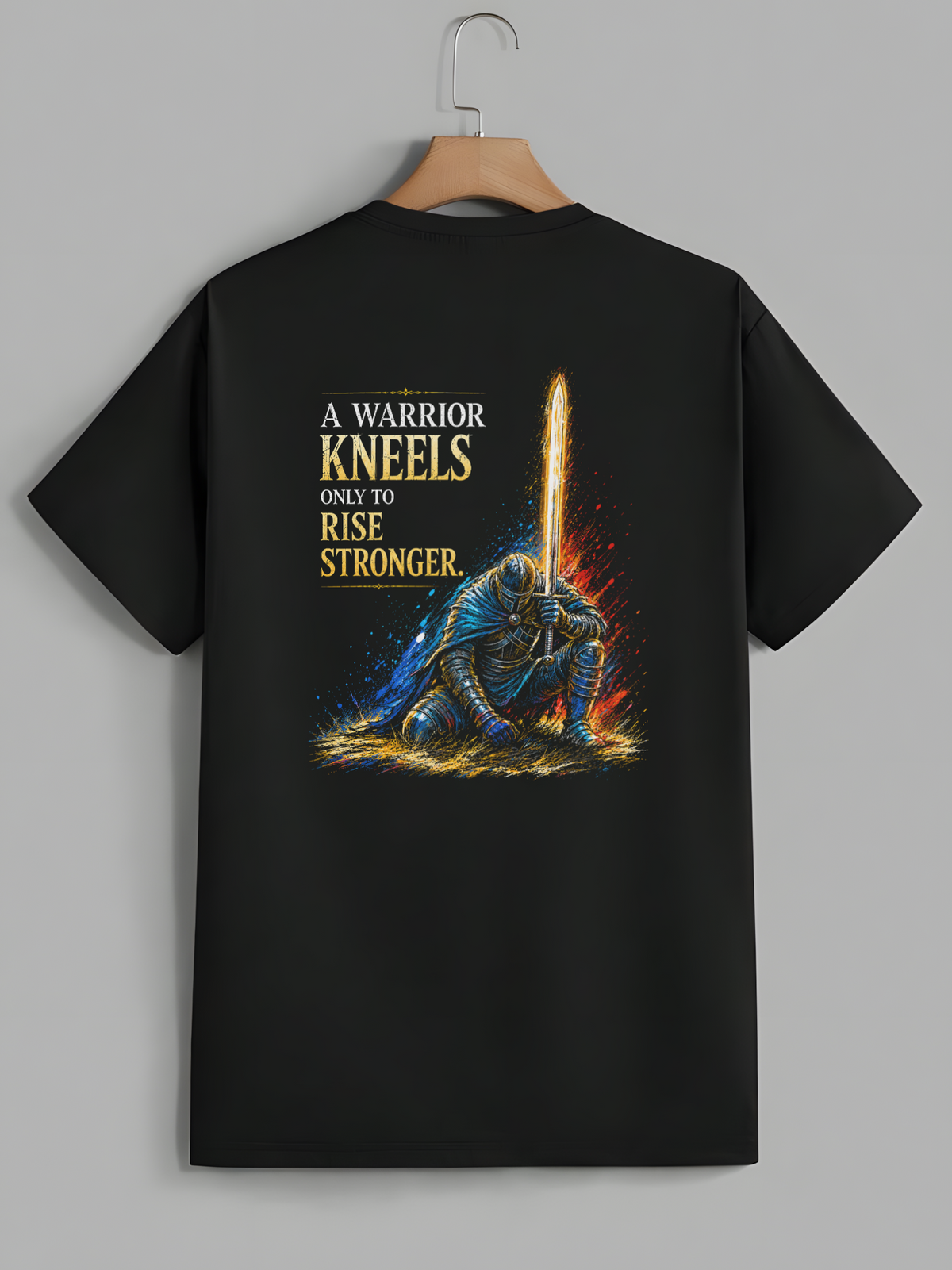 Warrior Kneels Rise Stronger
